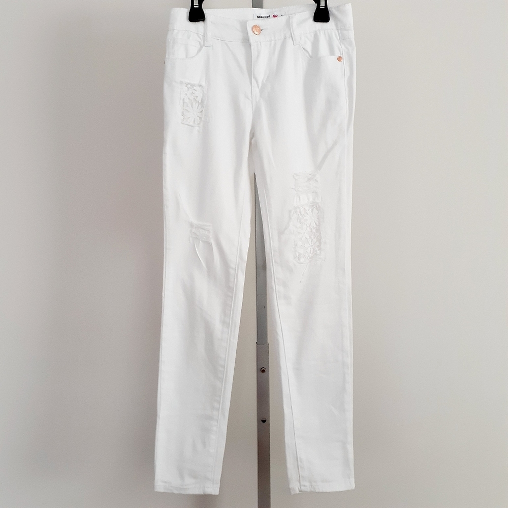 Beautees Girl's Distressed Jeans Size 12
